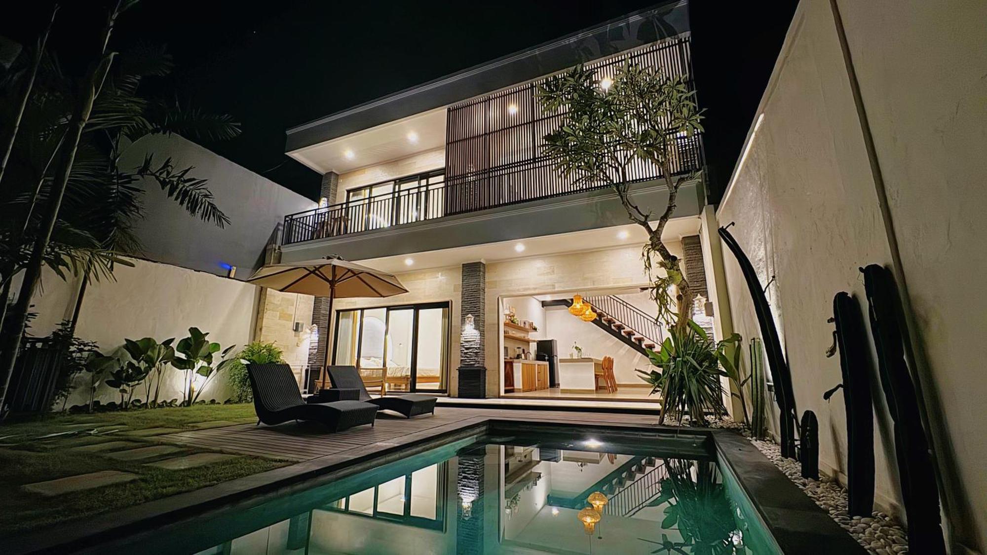 Villa Niu Center Canggu - Fattylion מראה חיצוני תמונה