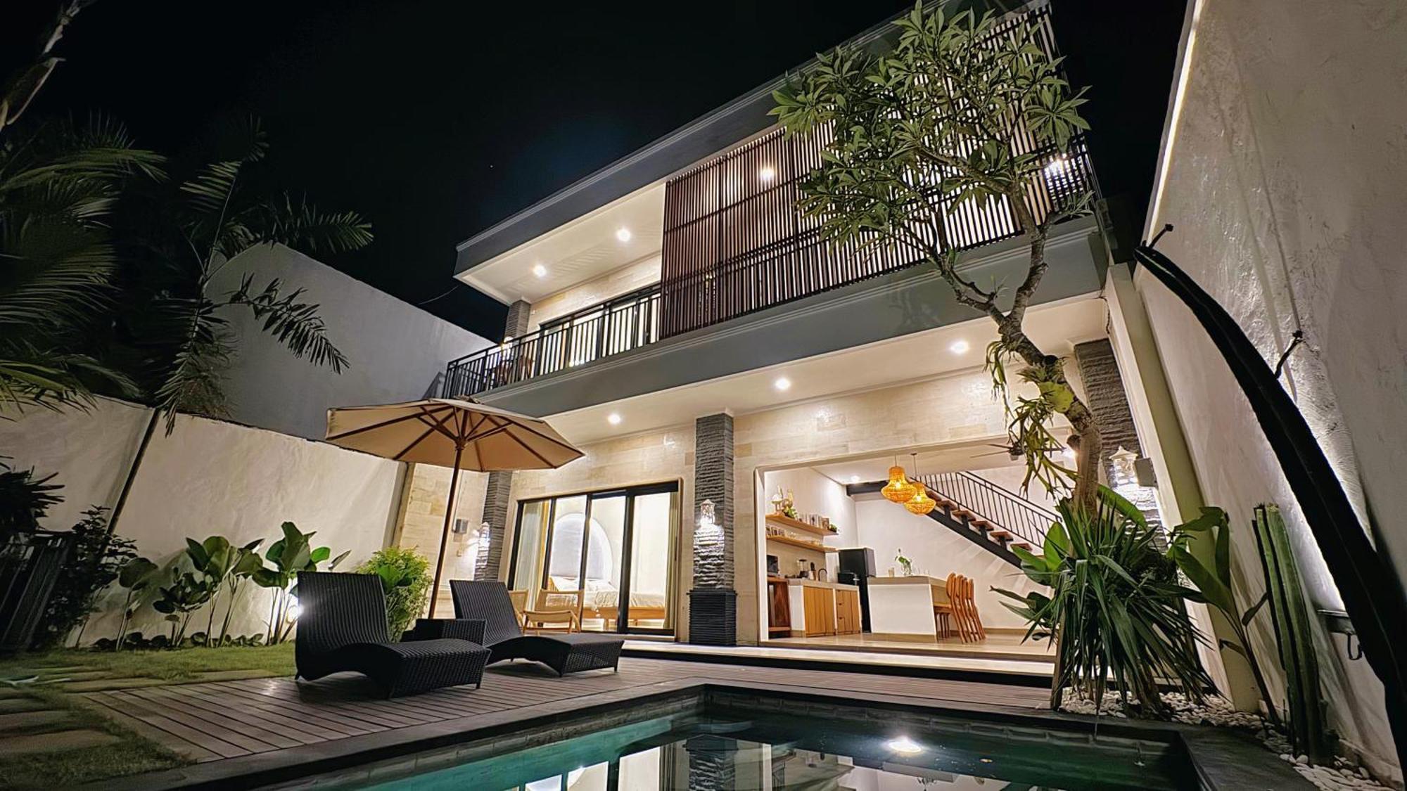 Villa Niu Center Canggu - Fattylion מראה חיצוני תמונה